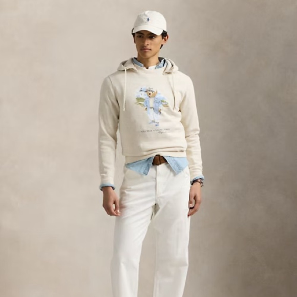 Ralph Lauren Polo Bear Fleece Hoodie (M) - Picture 6 of 8